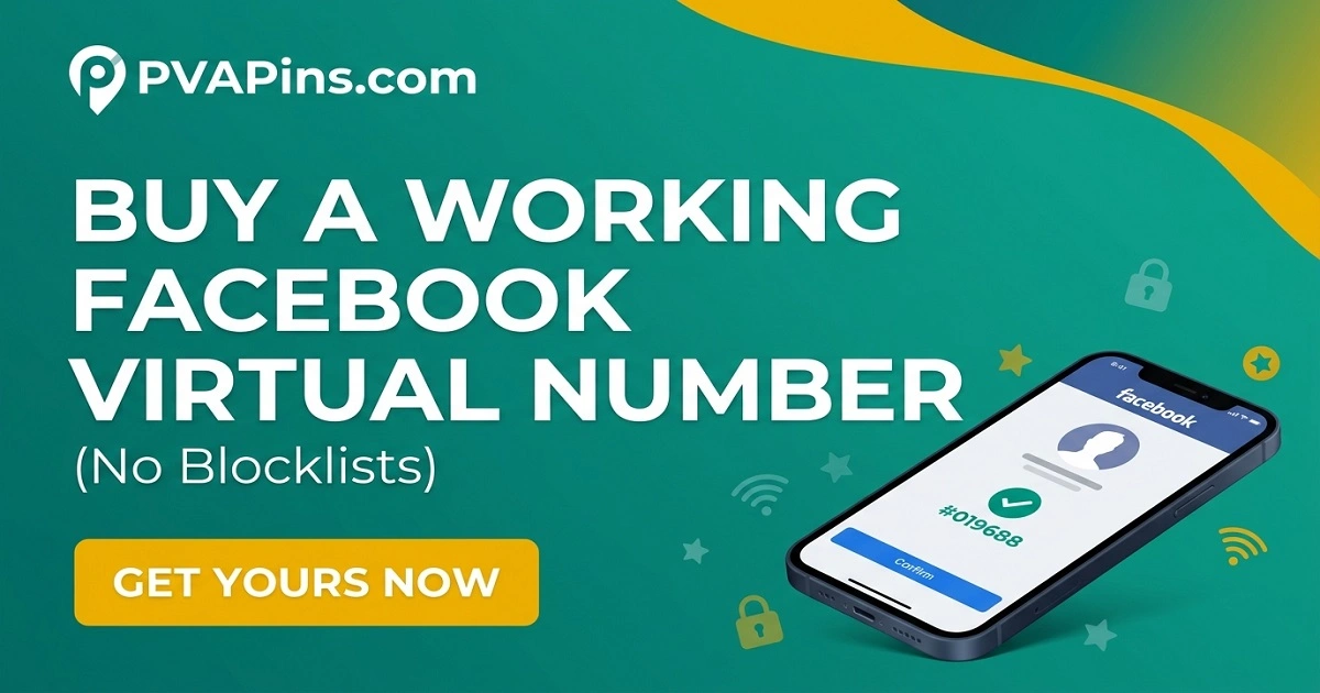 Get a Private Facebook Virtual Number Instantly